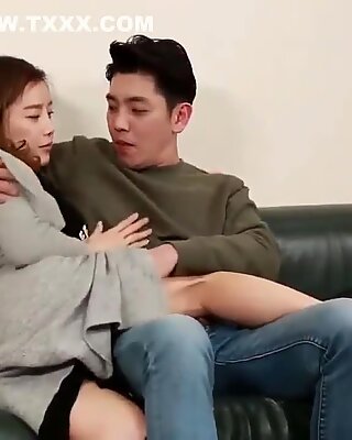 korean softcore collection intimate sofa sex affair intense orgasm